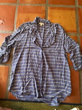 BeachLunchLounge Button-Up Shirt